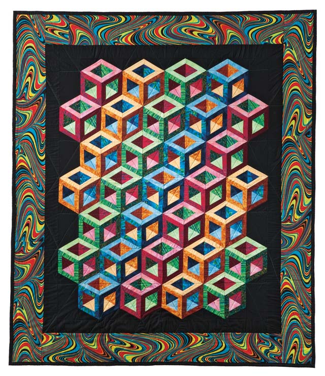 Hollow Cube One Block Wonder Quilt With Marci Baker