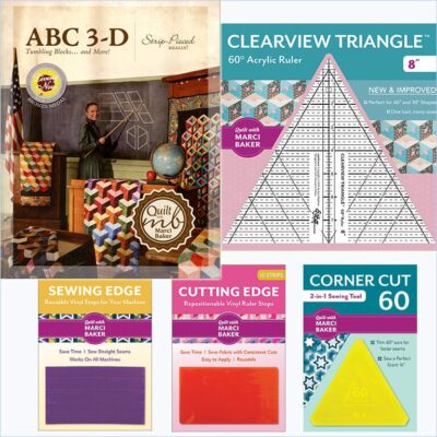 ABC 3-D Tumbling Blocks… and More! Book and Tool Set