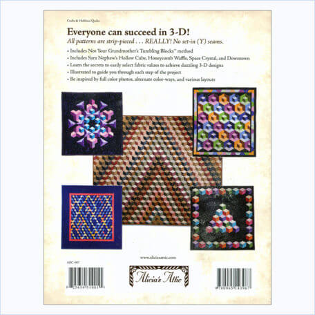 ABC 3-D Tumbling Blocks › Quilt with Marci Baker
