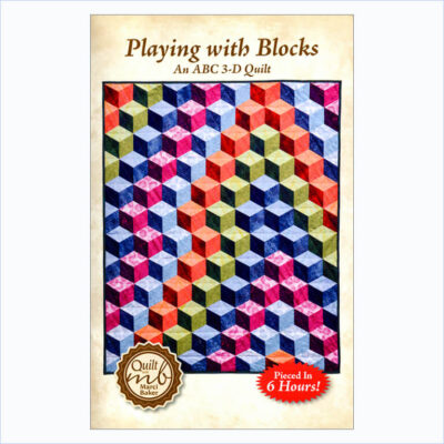 Playing With Blocks, An ABC 3-D Quilt