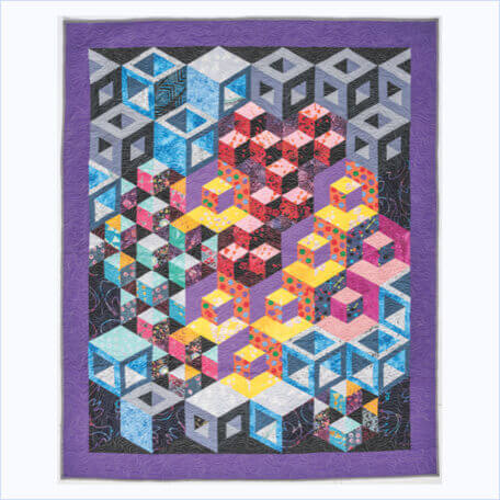 3-D Magic! Simple Blocks, Striking Quilts › Quilt with Marci Baker